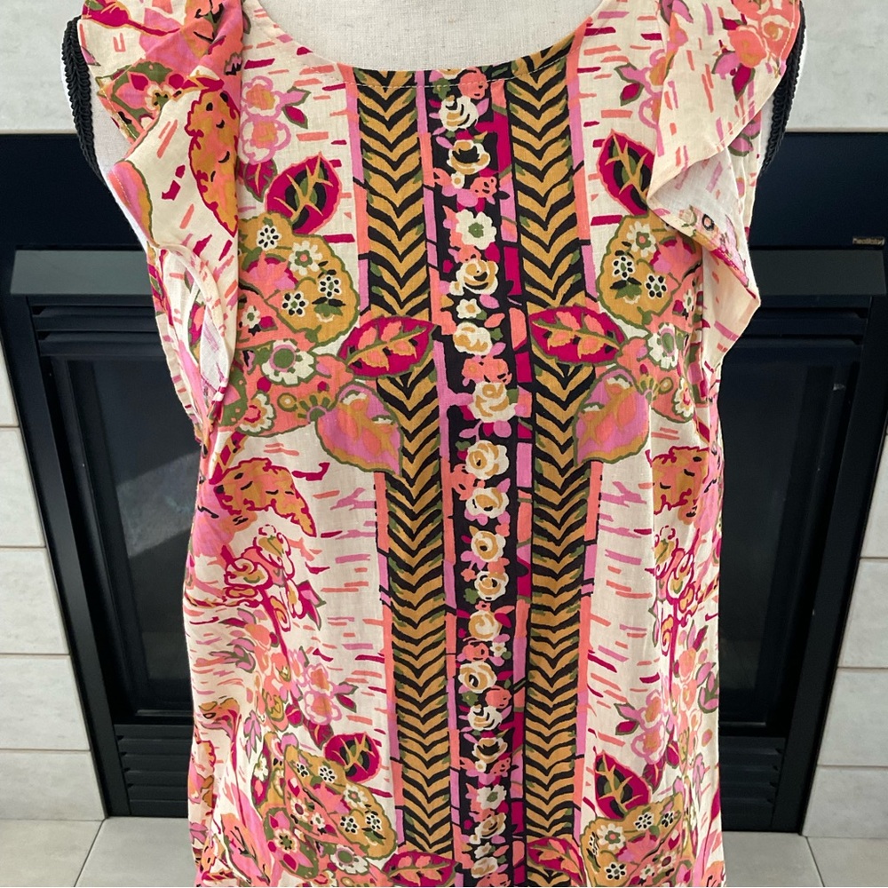 EUC Free People Tulum Tunic, Sz S - Picture 2 of 9